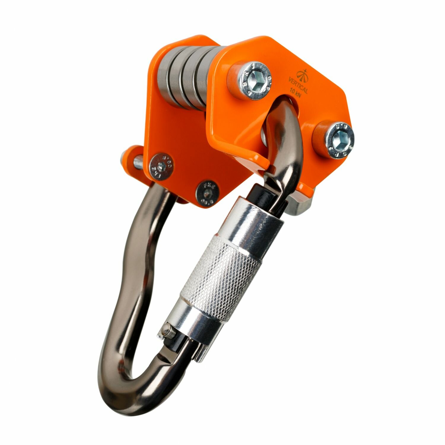 Ролик для переправ с карабином Гусь-автомат Vertical — фото 1