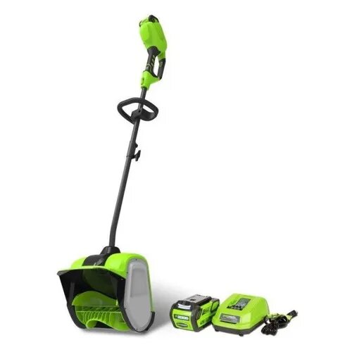 Снегоуборщик GREENWORKS GD40SSK5 аккумуляторный 5Ач [2600807ug]