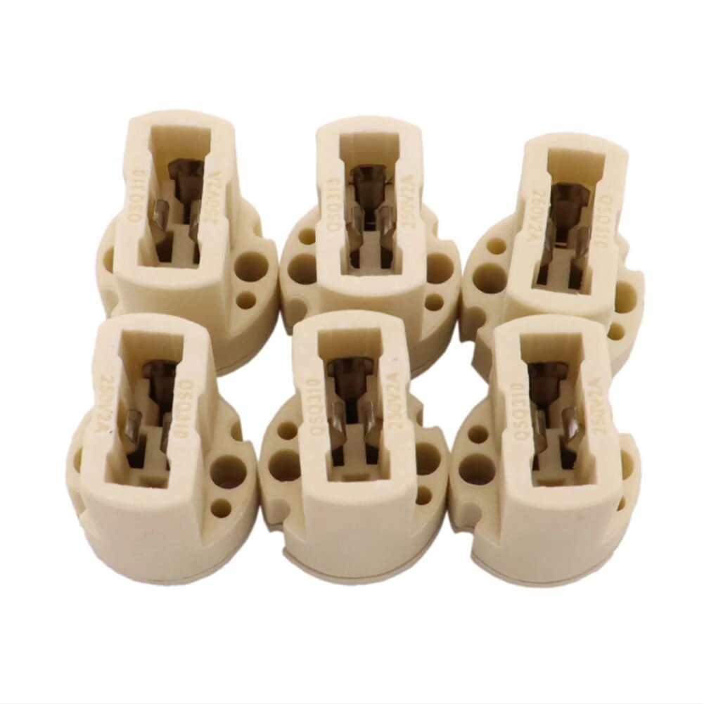 5 шт. керамические патроны G9 для галогеновых и светодиодных ламп
