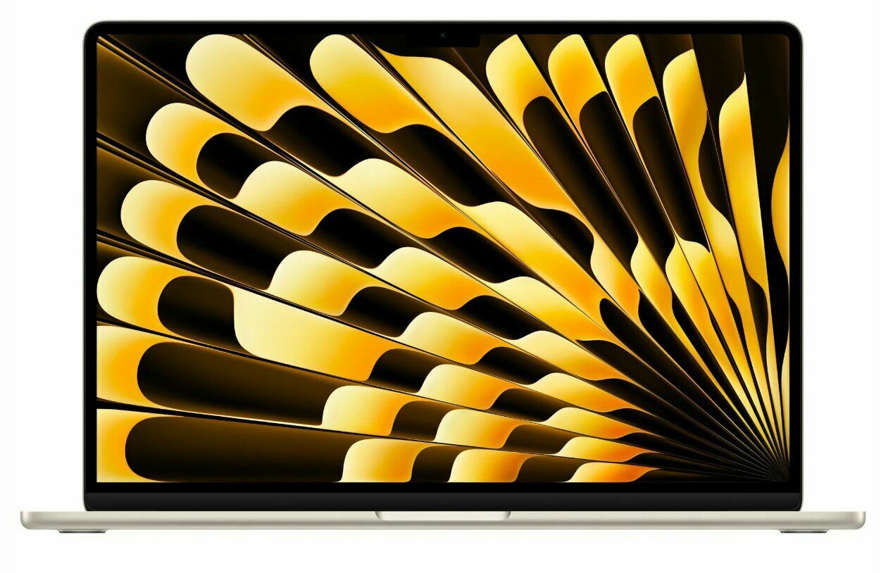 Ноутбук Apple MacBook Air MC9F4 Starlight, экран Retina 2880 x 1864, M3
