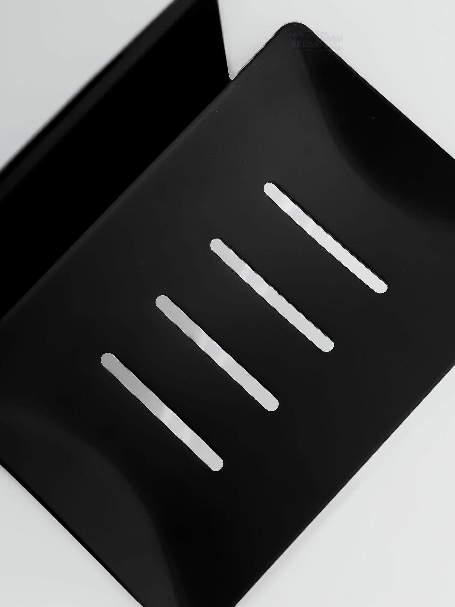 Мыльница настенная БД-153 черная — фото 1