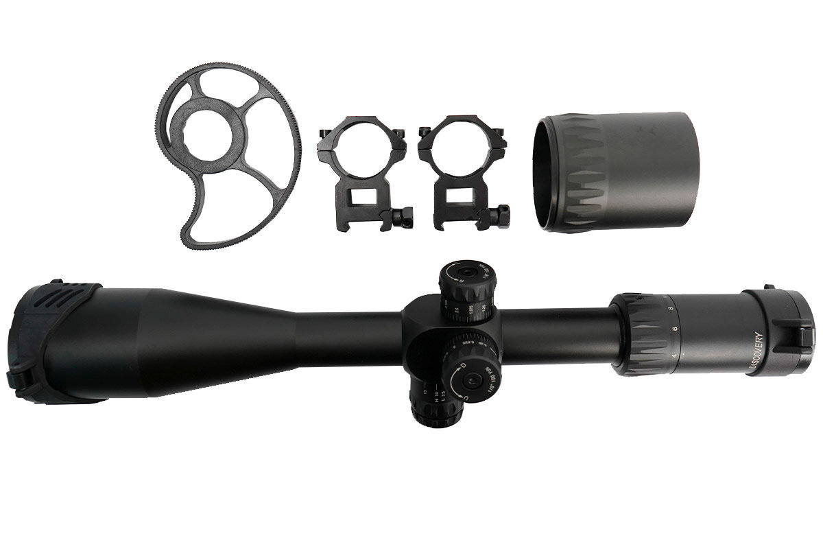 Оптический прицел Discovery VT-Z 6-24x50SF FFP, 30 мм, на Weaver