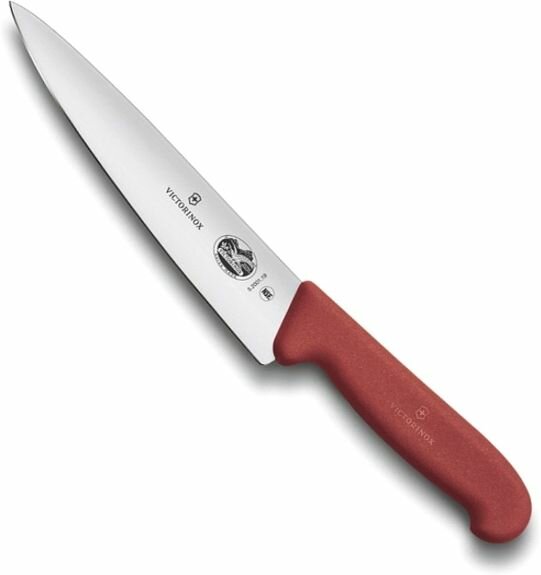 Нож Victorinox разделочный 25 см красный (5.2001.25)