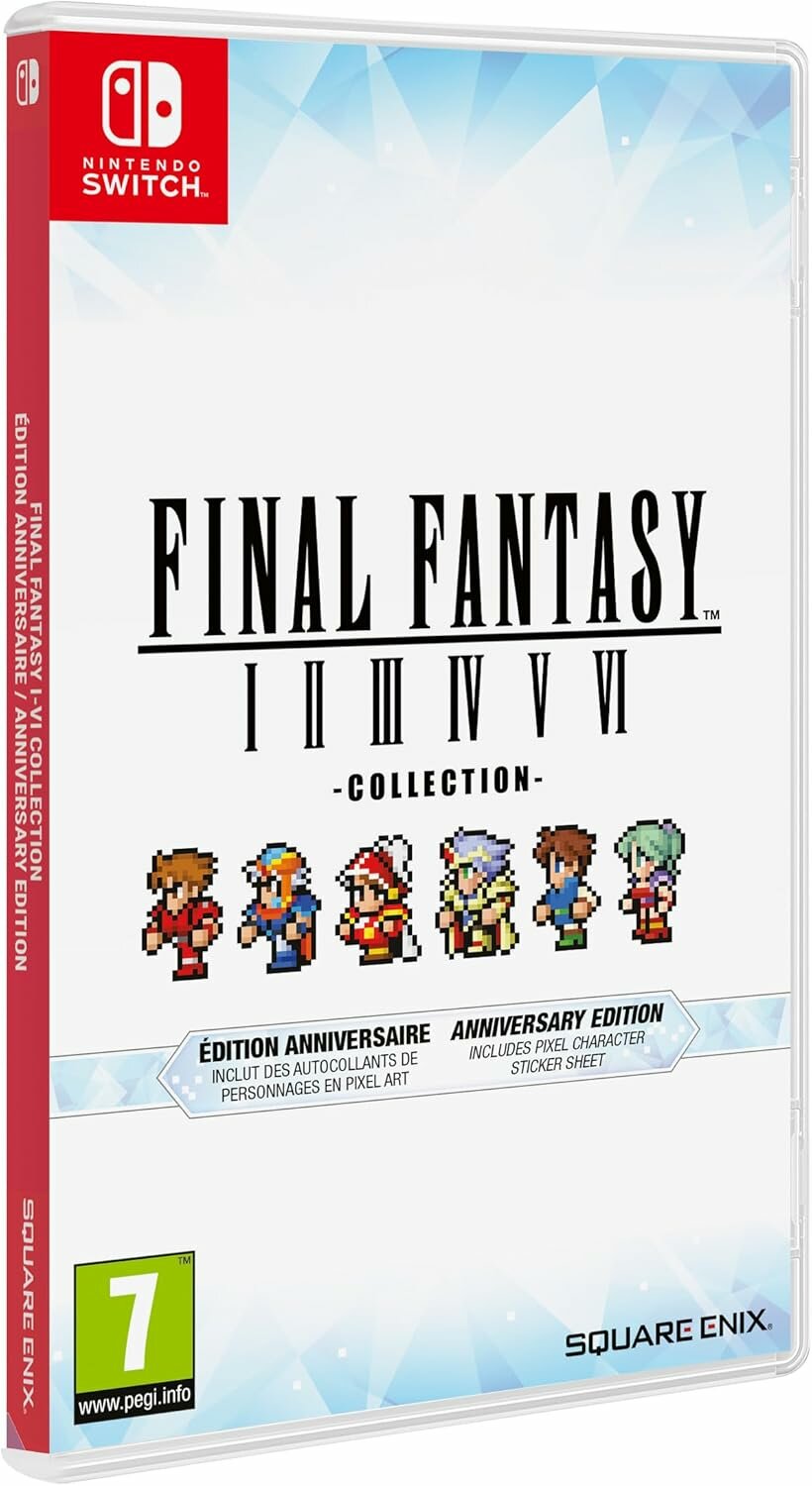 Игра Nintendo Switch Final Fantasy I-VI Pixel Remaster Collection