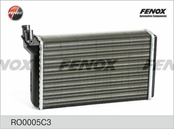 Радиатор отопителя ВАЗ 2110-12 (2-х ряд.алюм.) до для LADA 112 (2112) 1.5 FENOX RO0005C3