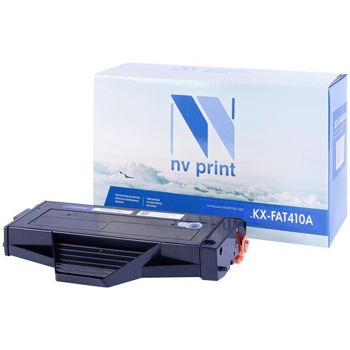 Картридж KX-FAT410A7 для принтера Панасоник, Panasonic KX-MB1530RU; KX-MB1536RU картридж sakura sakxfat410a7 для panasonic kx mb1500ru kx mb1520ru kx mb1530ru kx mb1536ru черный 2500 к