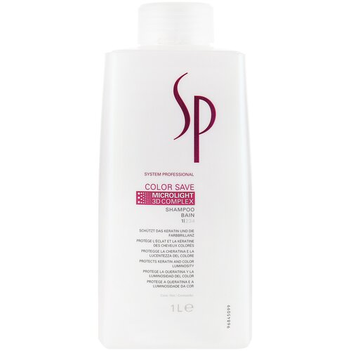 Wella Professionals шампунь SP Color Save, 1000 мл sp color save bi phase спрей ультралегкий 185 мл