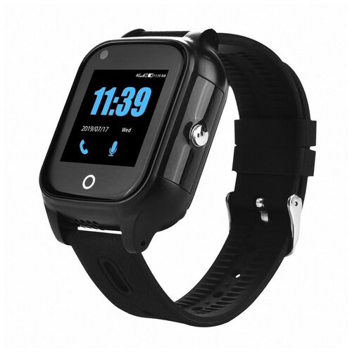Умные часы для пожилых людей и подростков Smart GPS Watch FA28s Black