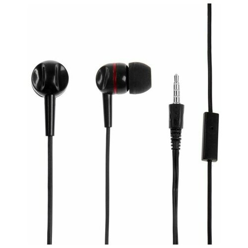 Комплект наушников Hoco W24 проводные полноразмерные вакуумные проводные красные 143600₽