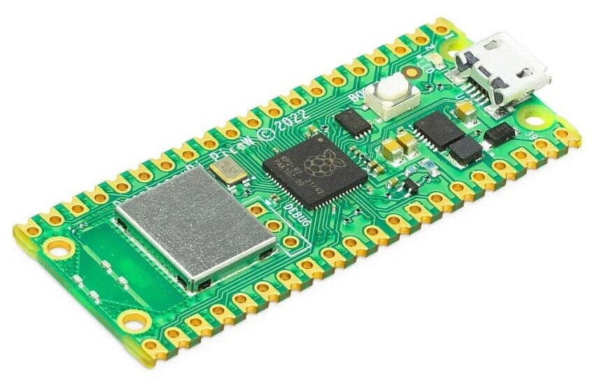 Микроконтроллер Raspberry Pi Pico W с WI-FI