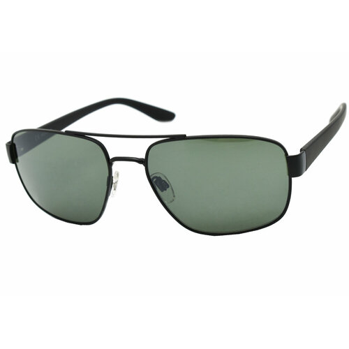 Солнцезащитные очки Megapolis, авиаторы, с защитой от УФ, для мужчин, черный