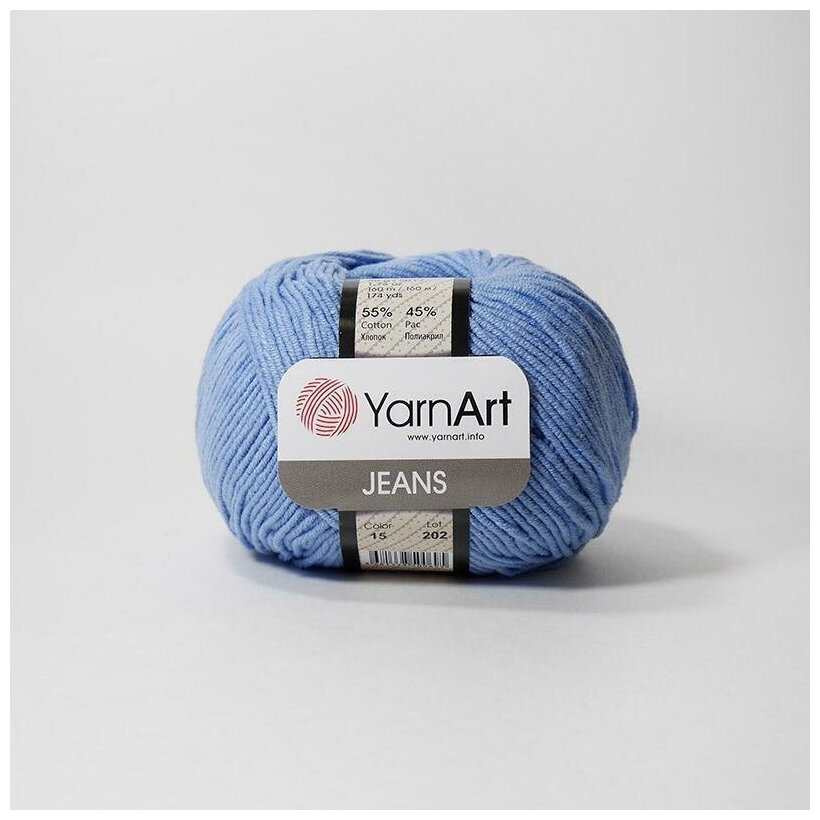  YarnArt Jeans ( ) - 1  : 15 - 55% , 45%  160/50