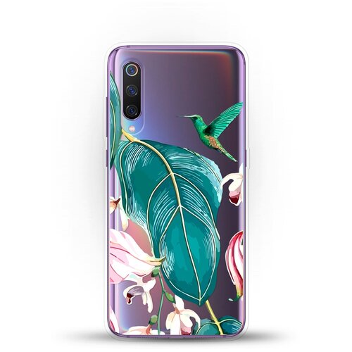 фото Силиконовый чехол колибри на xiaomi mi 9 andy & paul