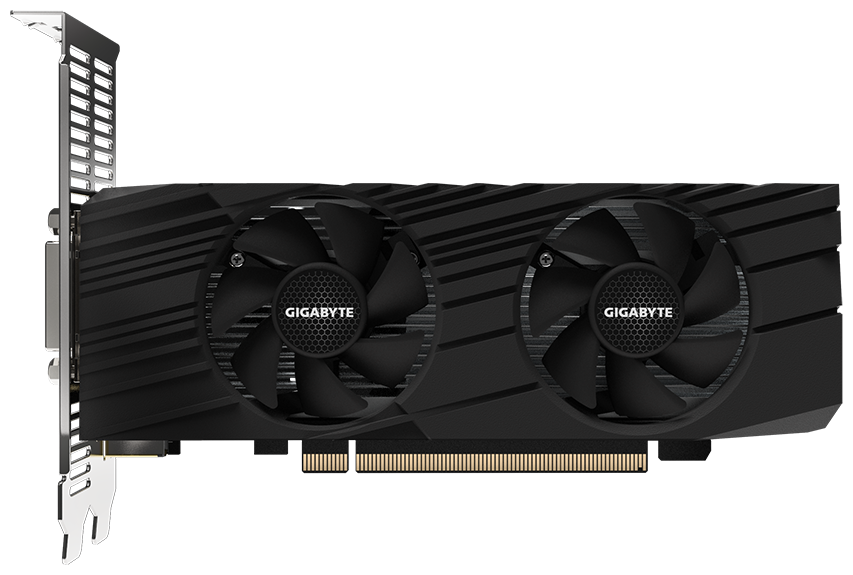 Видеокарта Gigabyte GeForce GTX 1630 4 ГБ GV-N1630OC-4GL
