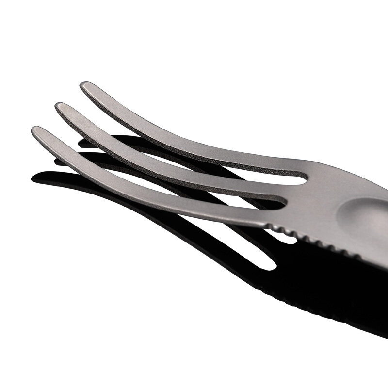 Походный набор столовых приборов Xiaomi NexTool Titanium Cutlery Set (NE0124) - фото №15