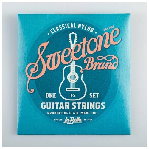 Струны 1S Sweetone для классических гитар larc струны для классических гитар чёрные