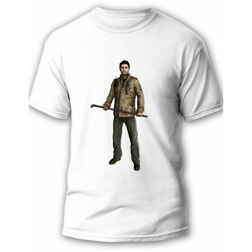 фото Футболка, размер l, белый будь на стиле