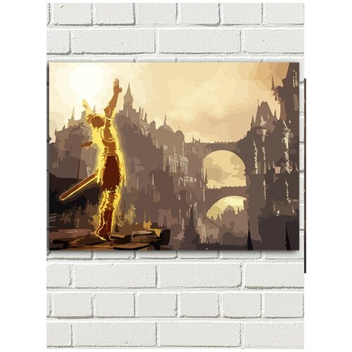 Картина по номерам игра Dark Souls - 6786 Г 30x40 картина по номерам игра dark souls 6789 г 30x40