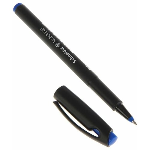 Ручка-роллер Schneider TOPBALL 845, чернила синие, узел 0.5мм, одноразовая(10 шт.) ручка роллер schneider topball 857 черная одноразовая арт 288326