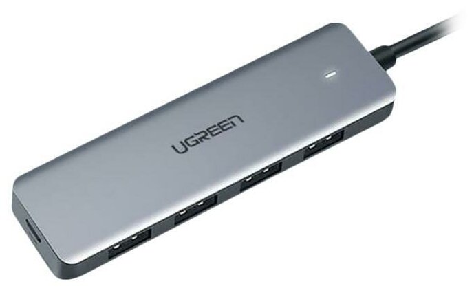 Хаб UGREEN CM219 (70336) Type C to 4 USB 3.0,