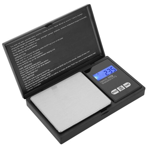 Весы ювелирные карманные MH 016 - 1, 100г/0,01г/ электронные/батарейки в комплекте