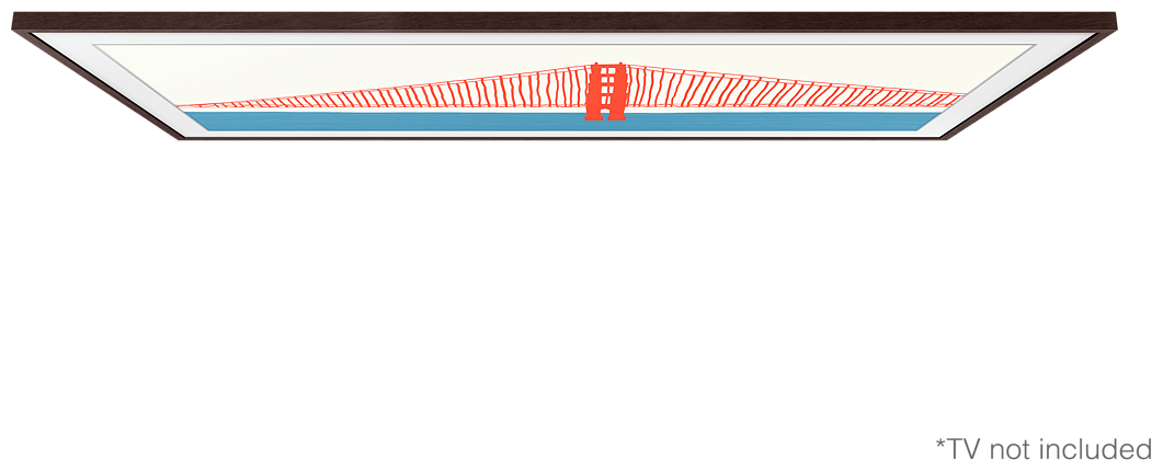 Фирменная рамка для ТВ Samsung - фото №3