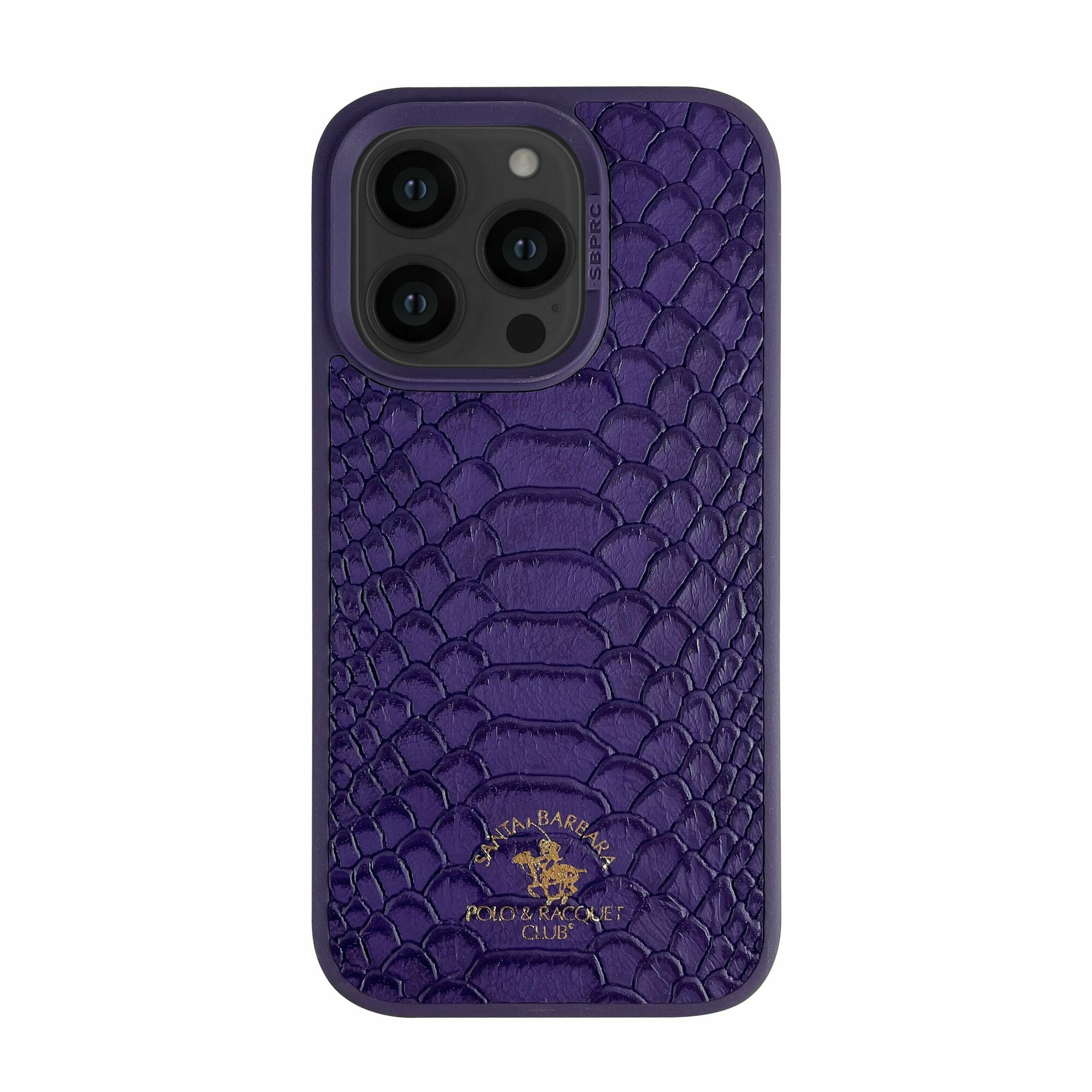 Чехол Santa Barbara Polo & Racquet Club Knight для смартфона Apple iPhone 14 Pro Max, фиолетовый