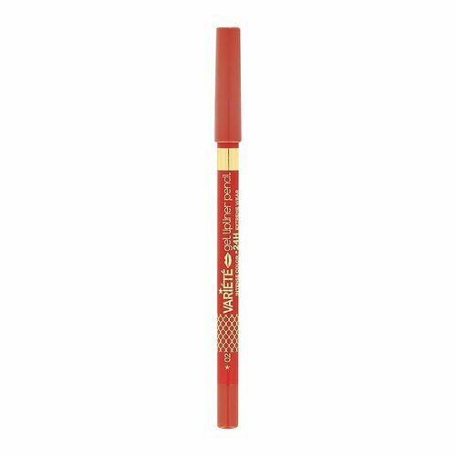 Карандаш для губ EVELINE VARIETE GEL LIPLINER PENCIL водостойкий матовый тон 02 pinkish