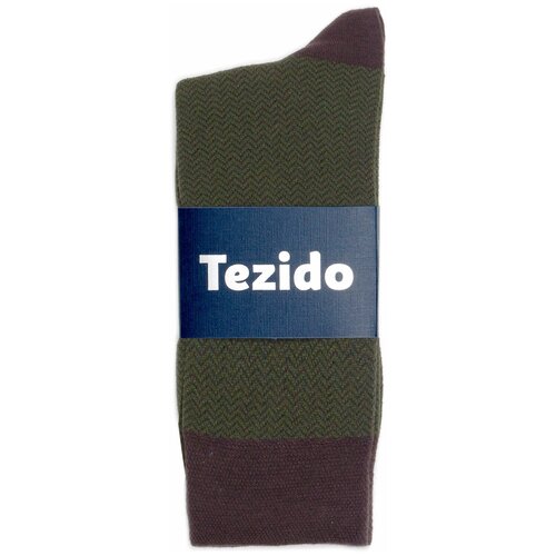 Носки Tezido, размер 41-46, зеленый