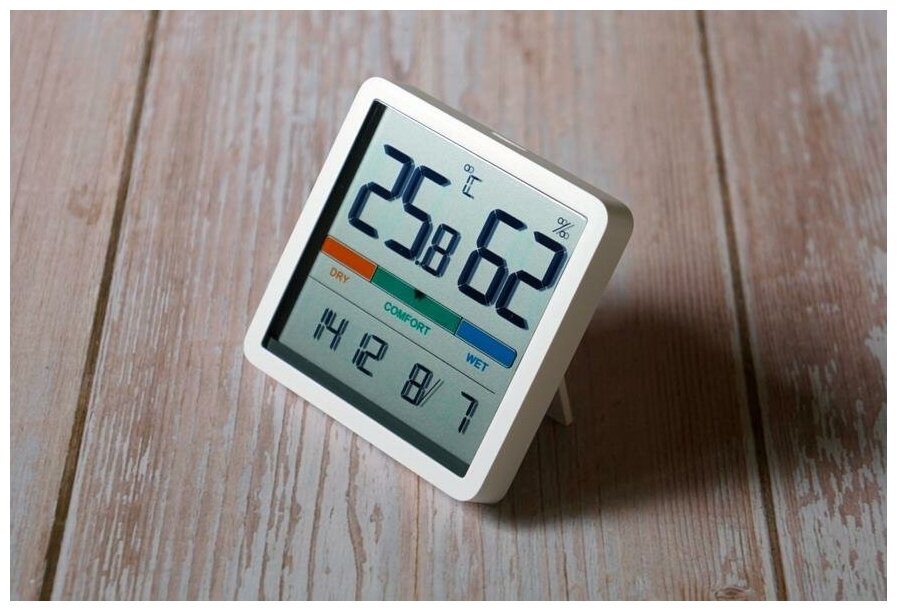 Термометр-гигрометр Xiaomi Miiiw Mute Thermometer And Hygrometer Clock NK5253 - фотография № 16