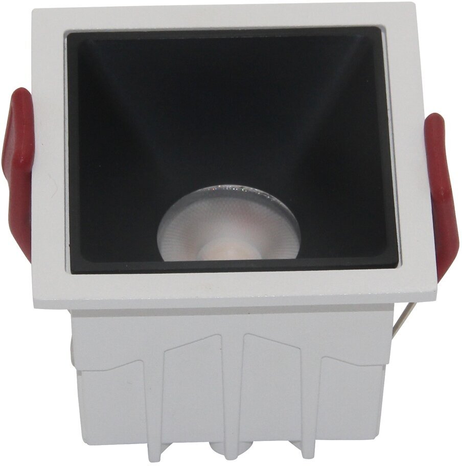 Встраиваемый светильник Maytoni Alfa LED DL043-01-10W3K-D-SQ-WB - фотография № 2