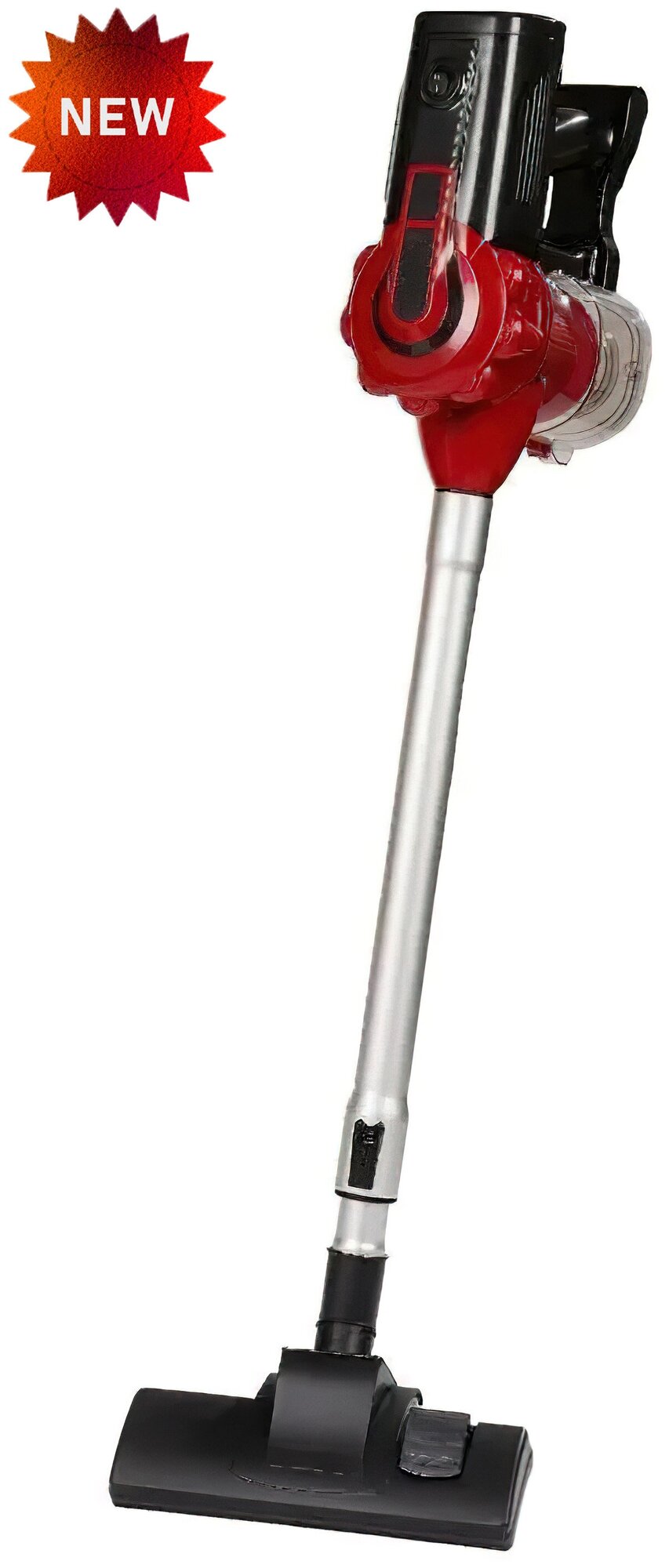 Пылесос пылесос вертикальный бытовой ручной пылесос для уборки дома офиса телескопическая труба с защитой от перегрева длина шнура 6м2200Вт красный