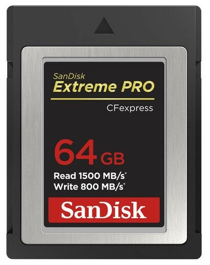 SanDisk 64ГБ Extreme PRO CFexpress Type B Карта памяти