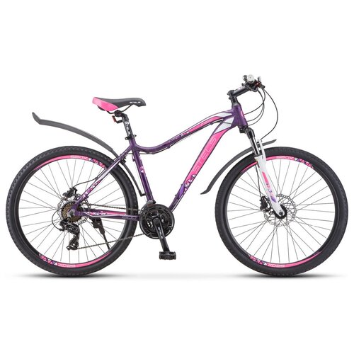 Горный (MTB) велосипед STELS Miss 7500 D 27.5 V010 (2022) рама 16” Тёмно-пурпурный