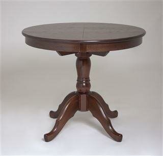 фото Стол RB Круглый Шоколад имп./массив березы, Шпон