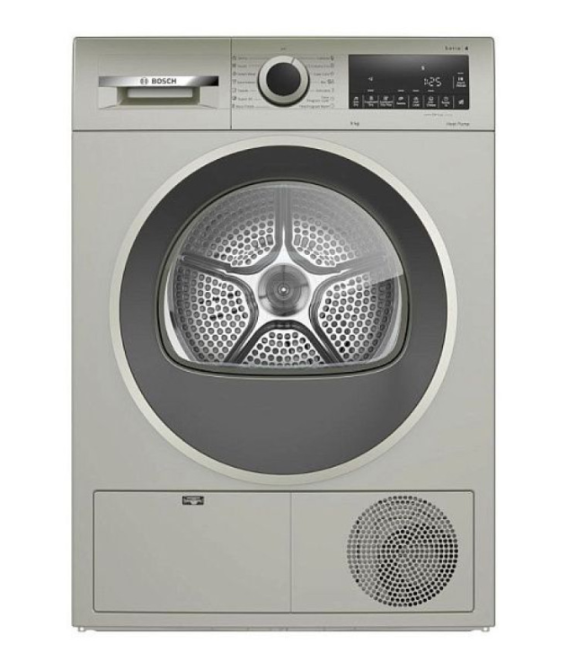 Сушильная машина BOSCH WQG1420AME Serie 4, серебристая