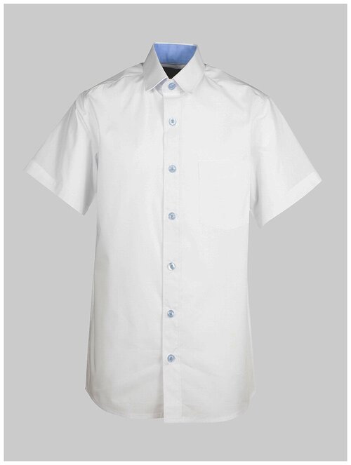 Школьная рубашка Tsarevich, размер 164-170, белый