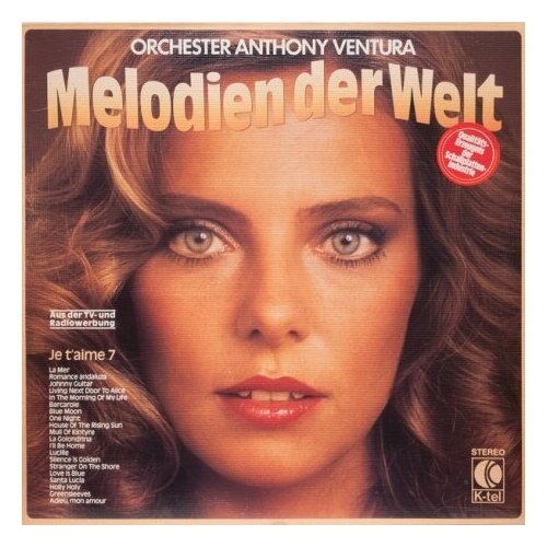 Старый винил, K-Tel, ORCHESTER ANTHONY VENTURA - 20 Droom-Melodiën (Je T'Aime 6) (LP, Used)