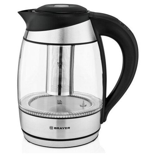BRAYER 1021BR Чайник 17л 2200Вт серебристый 261500₽