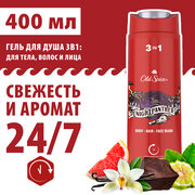 OLD SPICE мужской гель для душа + шампунь 3в1 Night Panther 400мл