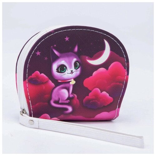 фото Кошелек детский «кошка», 12.5х10.5 см nazamok