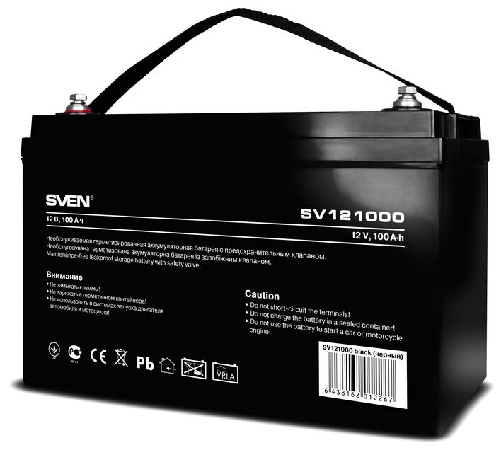 Батарея для ИБП Sven SV121000 SV-012267 12V, 100Ah