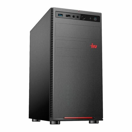 Компьютер iRU Home 310H5SE, Intel Core i3 10105, DDR4 8ГБ, 1ТБ(SSD), Intel UHD Graphics 630, Free DOS, черный [1862601]