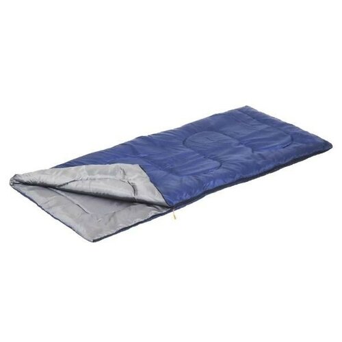 Мешок-одеяло спальный следопыт PIONEER 180 см х 73 см до +10°C 1,5 слойный Цвет Тёмно-серый следопыт PF-SB-38