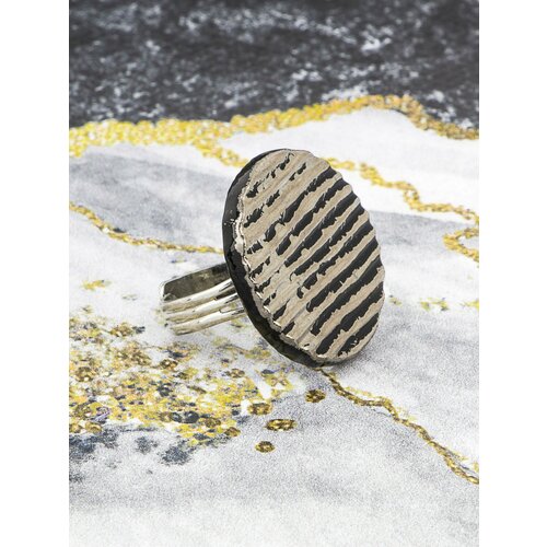 Кольцо наборное, муранское стекло, безразмерное