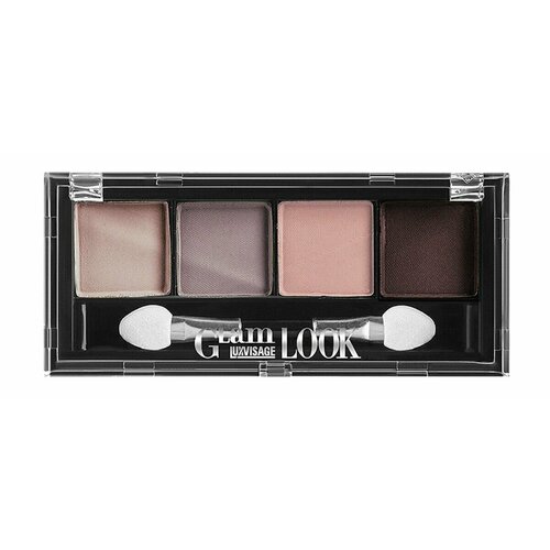 LUXVISAGE Тени для век LUXVISAGE Glam Look (4-х цветные), 04 тон 4811329021623