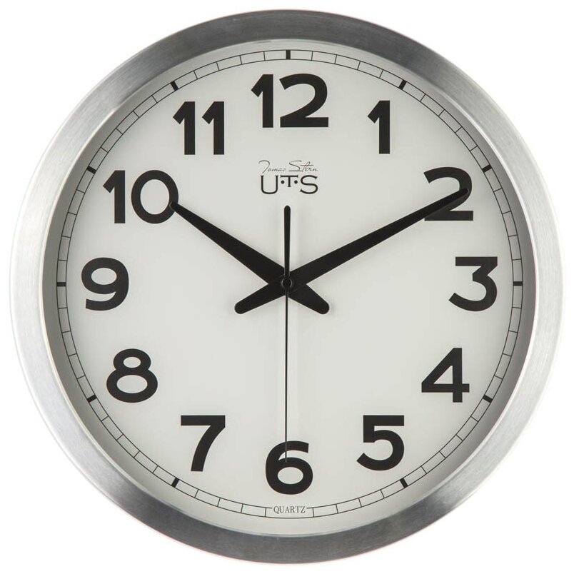 UTS Настенные часы 9059 из металла, 35 см