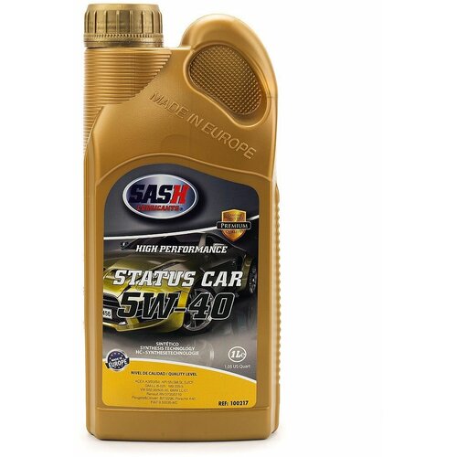 Моторное масло SASH Status Car 5W40 (1л)