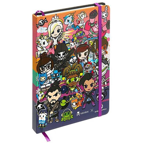 Блокнот tokidoki x Overwatch Heroes Group