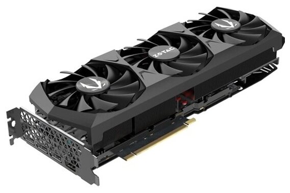 Видеокарта 10 Gb Zotac GeForce RTX 3080 TRINITY OC ZT-A30800J-10PLHR